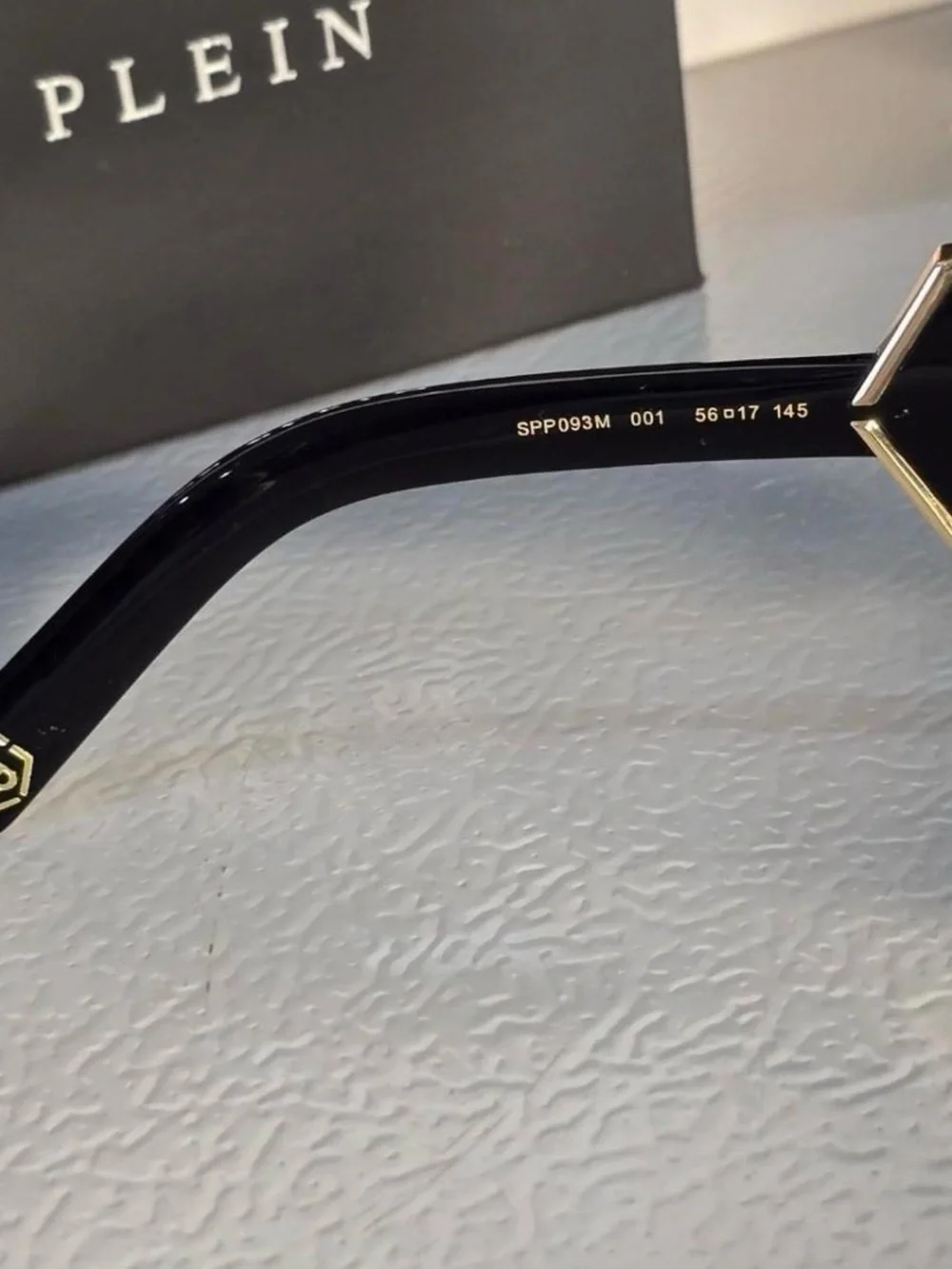 🔥NEW Philipp Plein Eyewear Rectangular logo-plaque sunglasses🔥